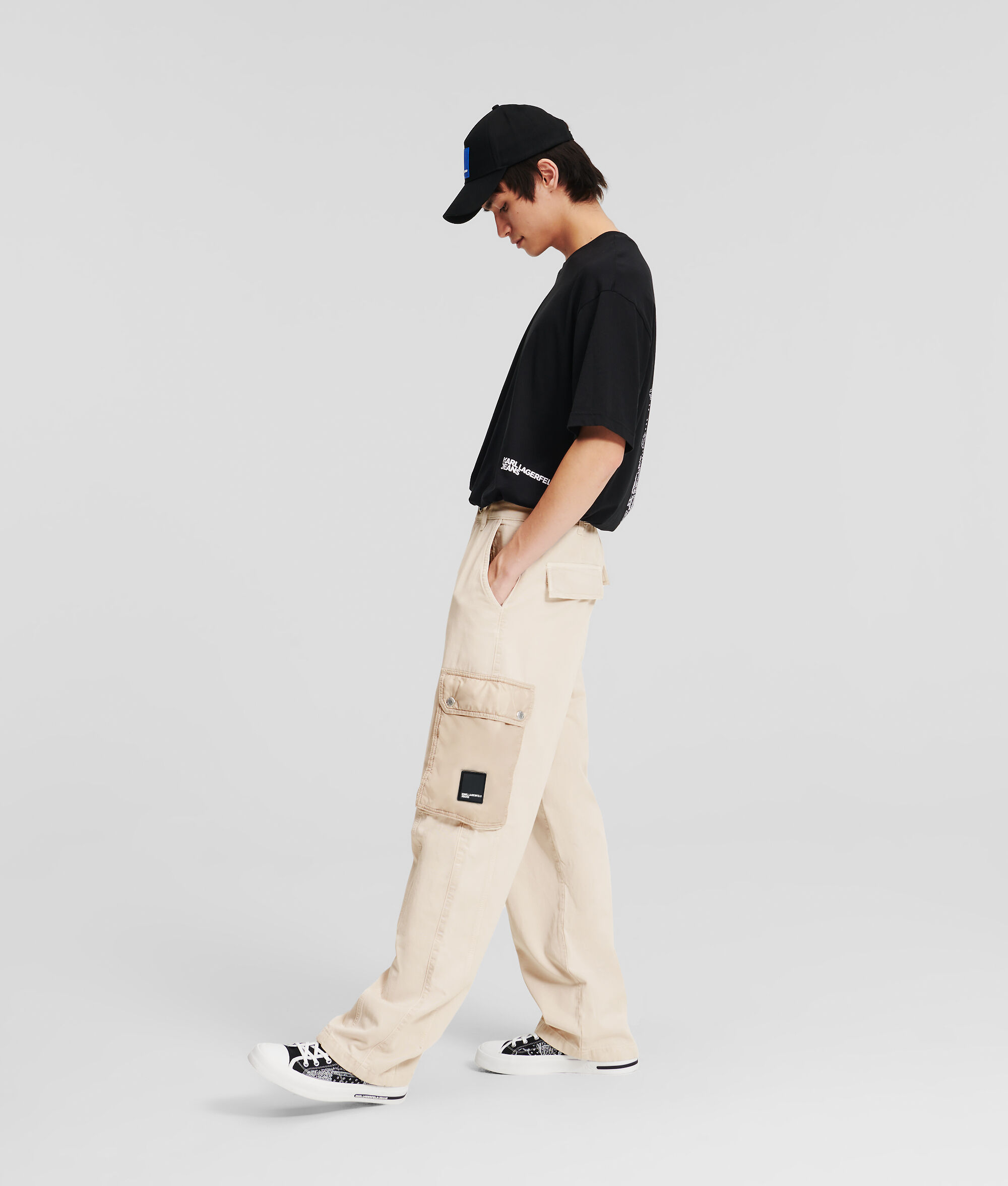 (image for) Accurate KLJ MIX MATERIAL UTILITY TROUSERS